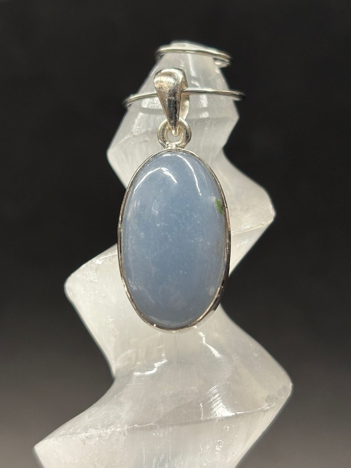 Angelite Pendant A Sterling Silver