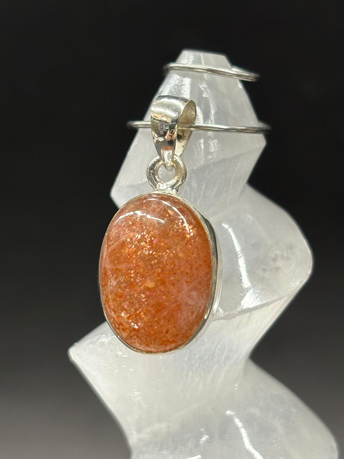 Sunstone Pendant C Sterling Silver