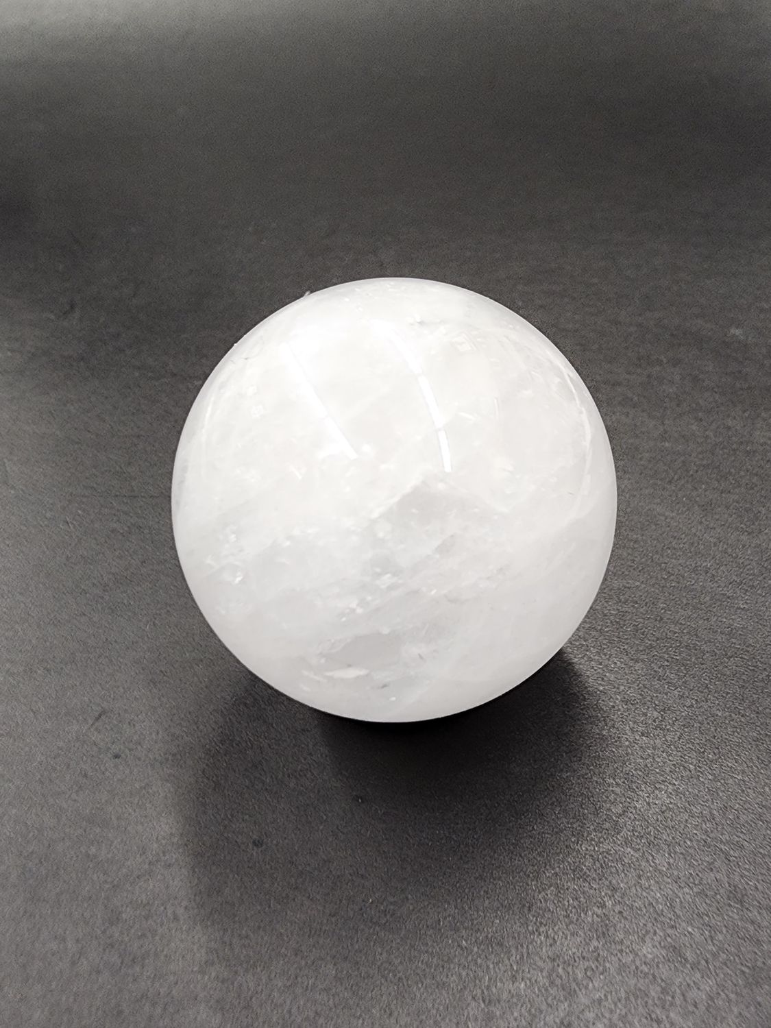 Clear Quartz Sphere 1.5" b