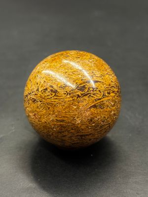 Mariam Jasper / Calligraphy Stone / Elephant Skin Jasper Sphere 1.6"