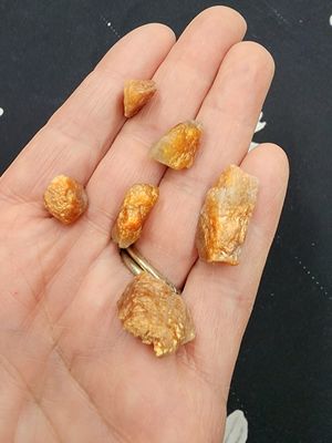 Gem Quality Raw Sunstone Small