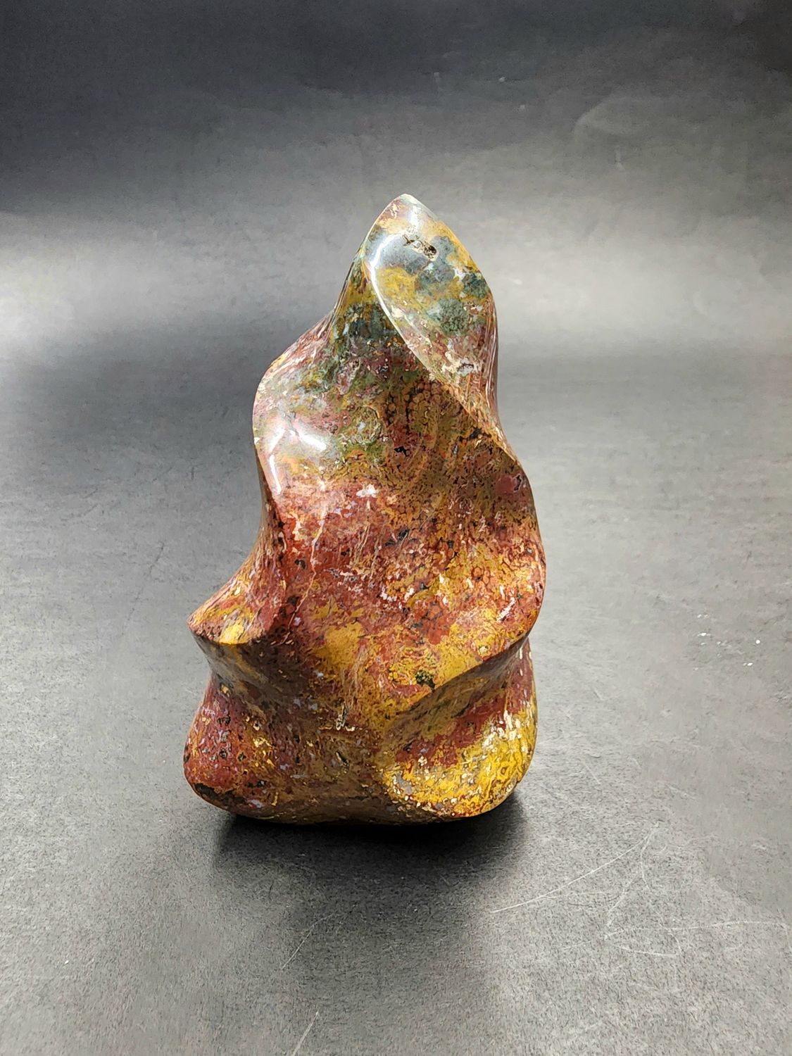 Ocean Jasper Flame Formation