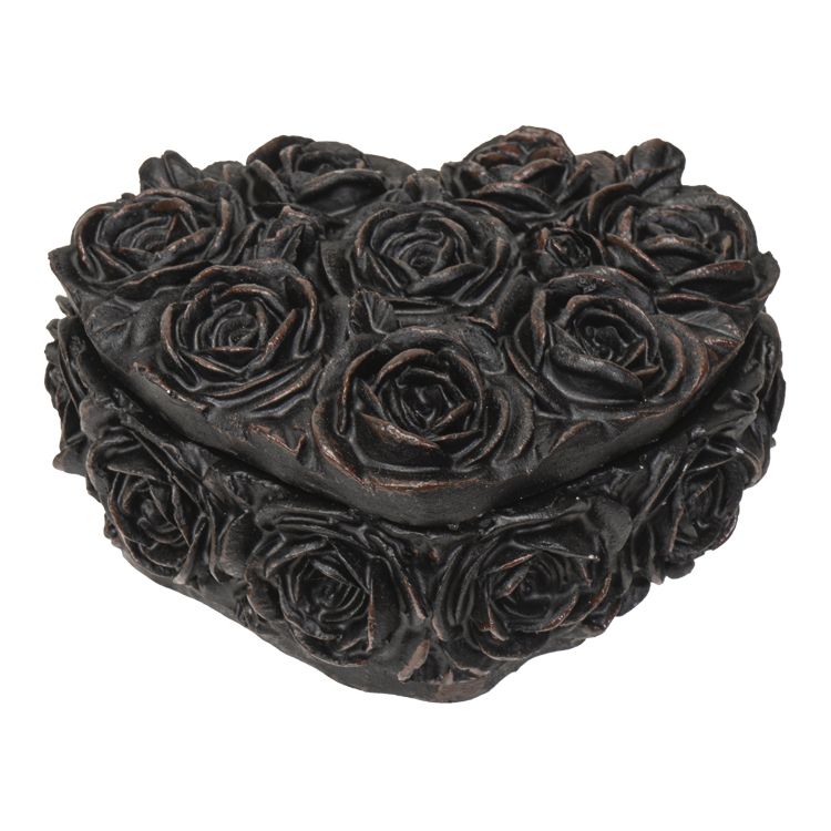 Rose Heart Trinket Box