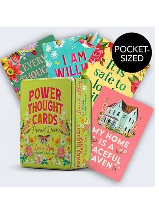 Power Thought Cards Pocket Oracle Deck by Louise Hay