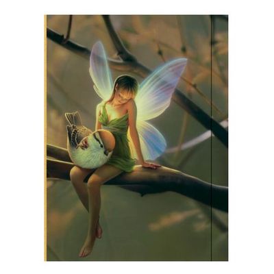 Medium Journal Fairy &amp; Bird 5.5" x 7.5"