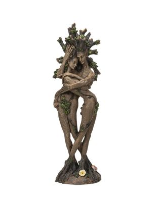Tree Ent Couple Statue 12.5"