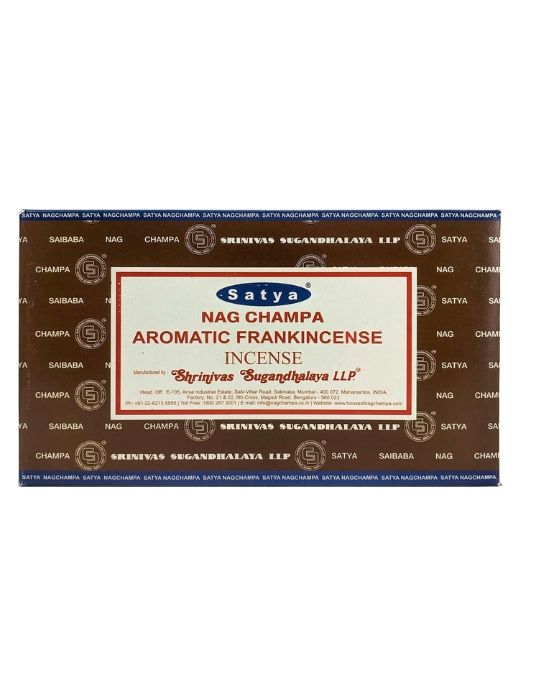 Satya Nag Champa Frankincense Incense 15g