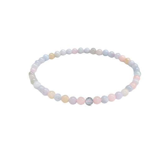 Morganite Bracelet 4mm