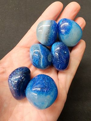 Blue Agate Tumble