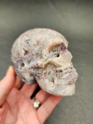 Sphalerite with Fluorite Crystal Skull