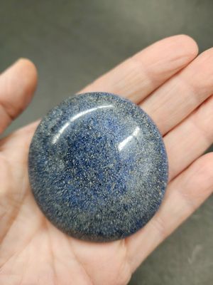 Blue Aventurine Palm Stone