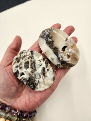 Sphalerite Palm Stones