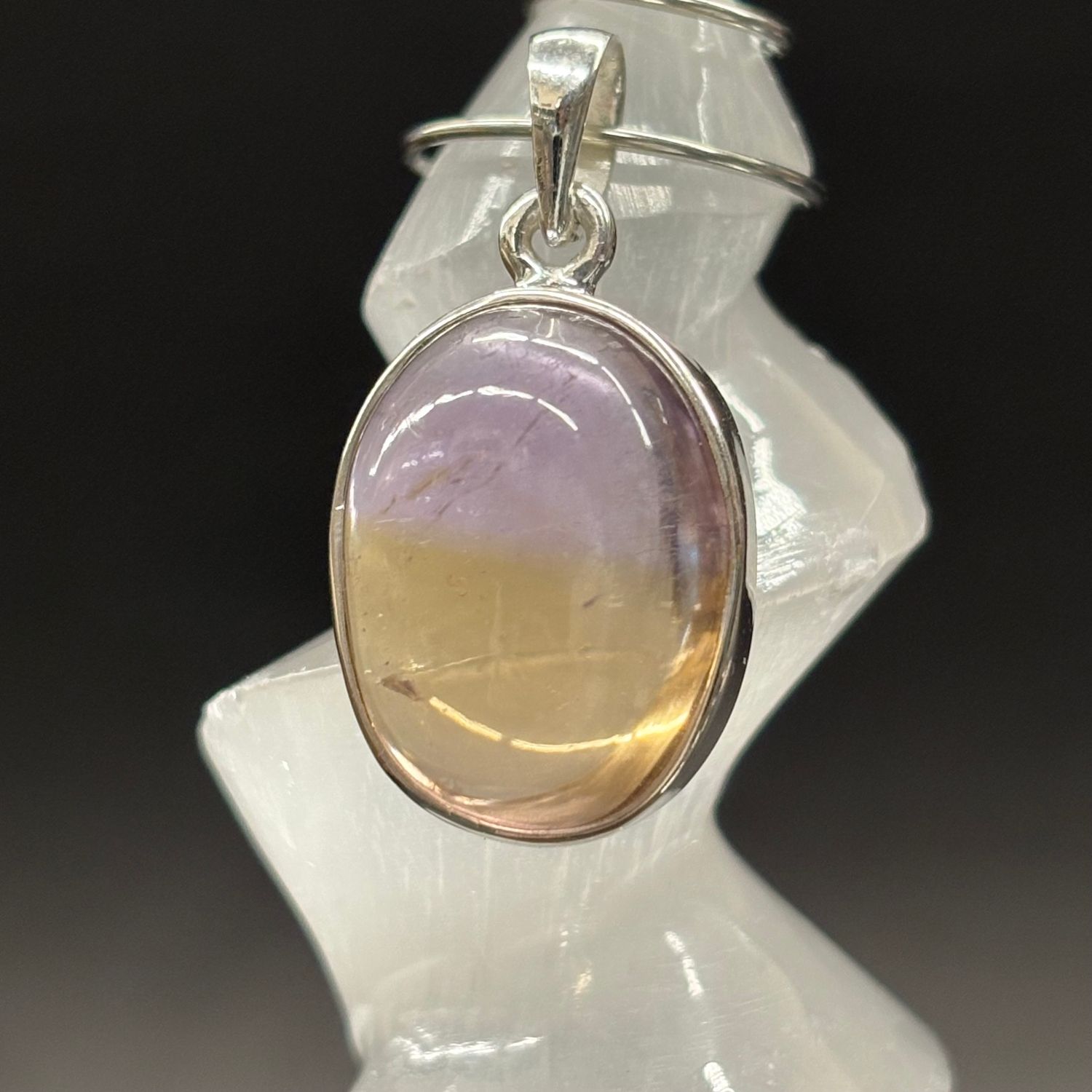 Ametrine Pendant B Sterling Silver