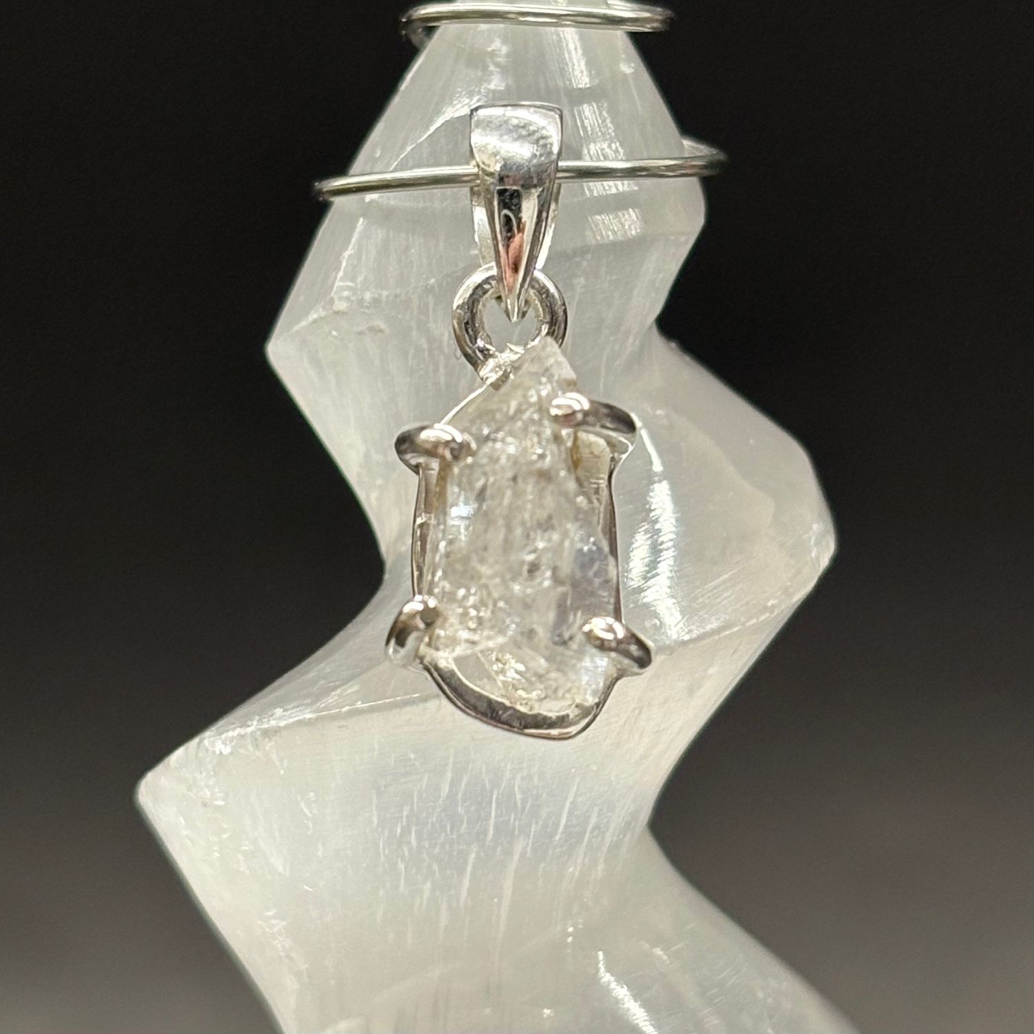 Herkimer Diamond Pendant D Sterling Silver