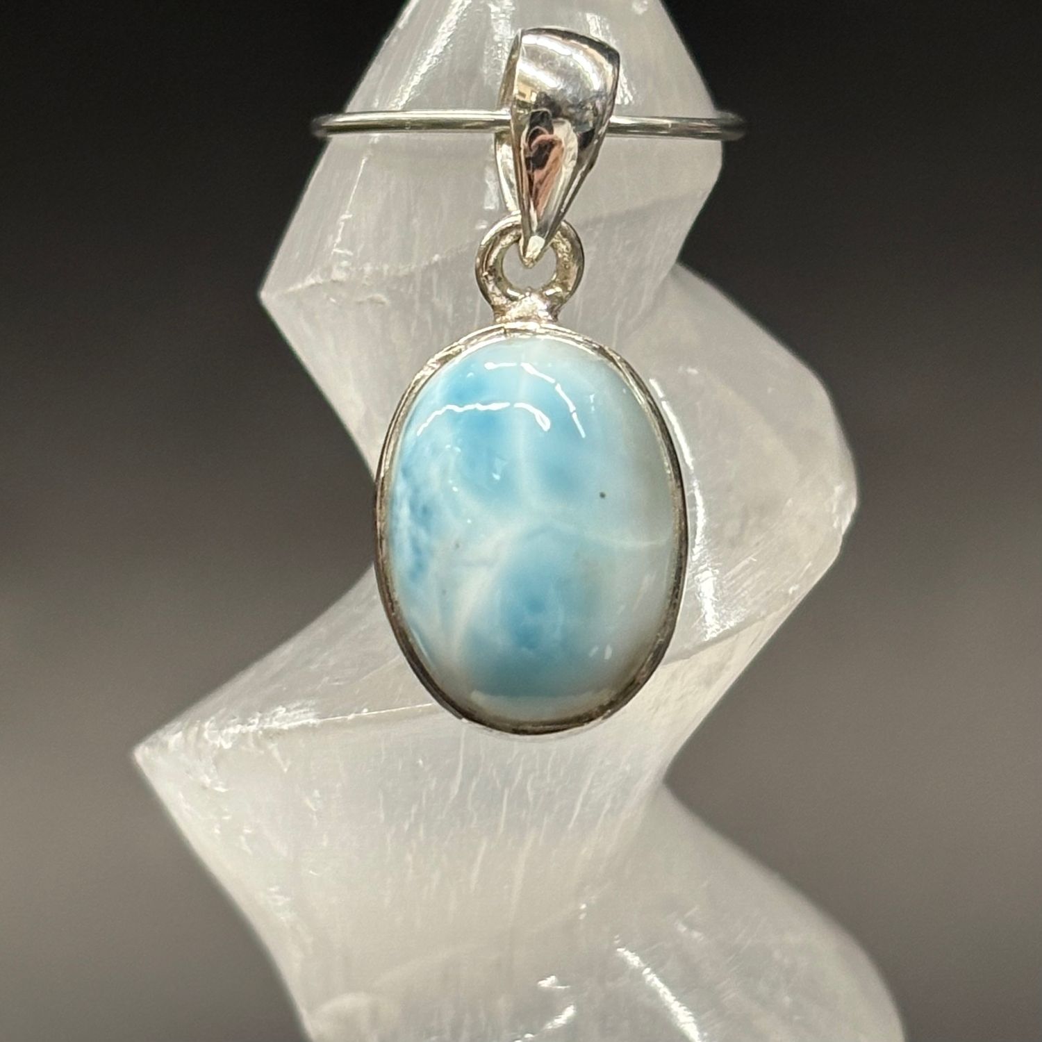 Larimar Pendant G Sterling Silver