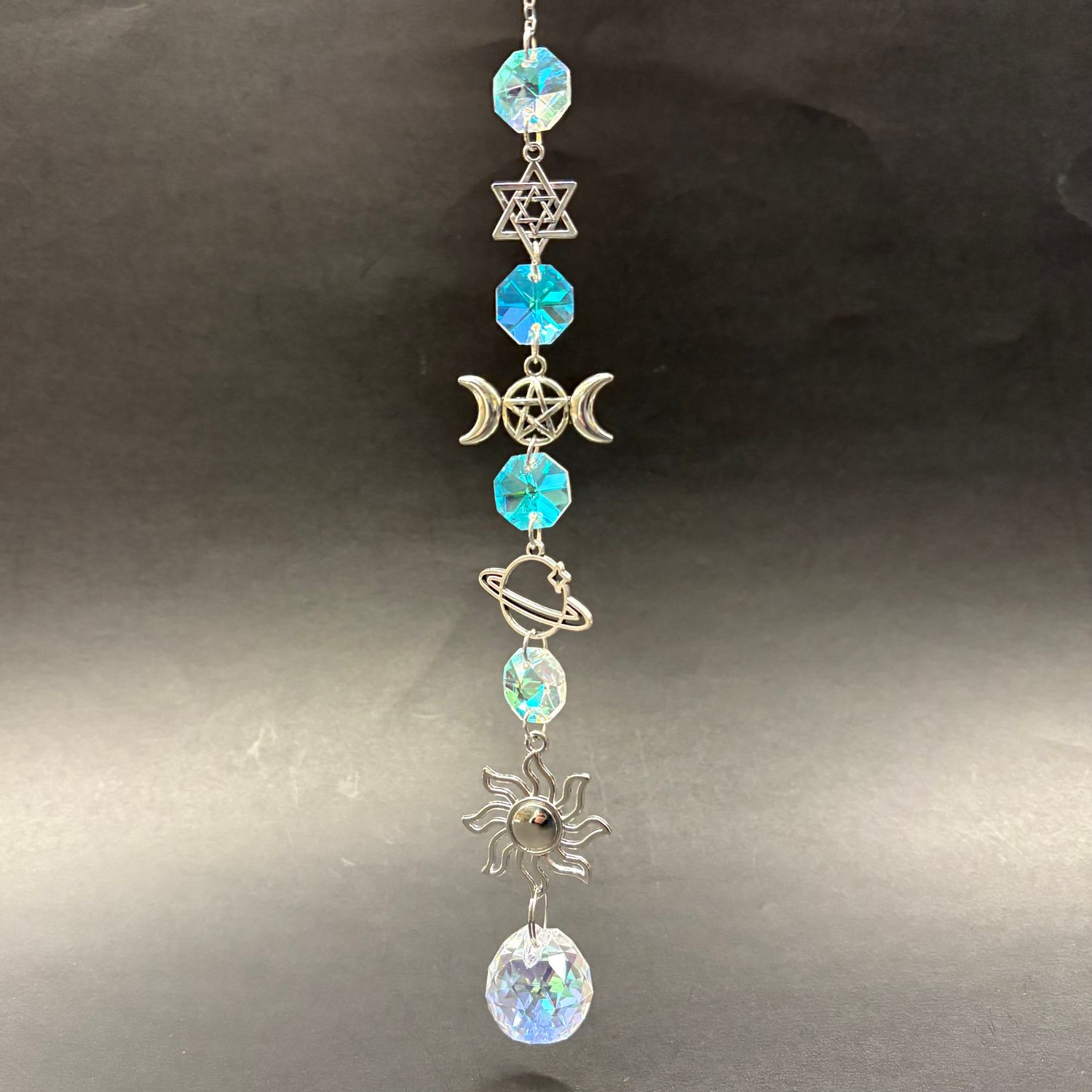 Suncatcher - Planetary Hexagram &amp; Goddess Moon