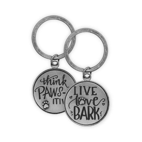 Live Love - Pawsitive Keychain
