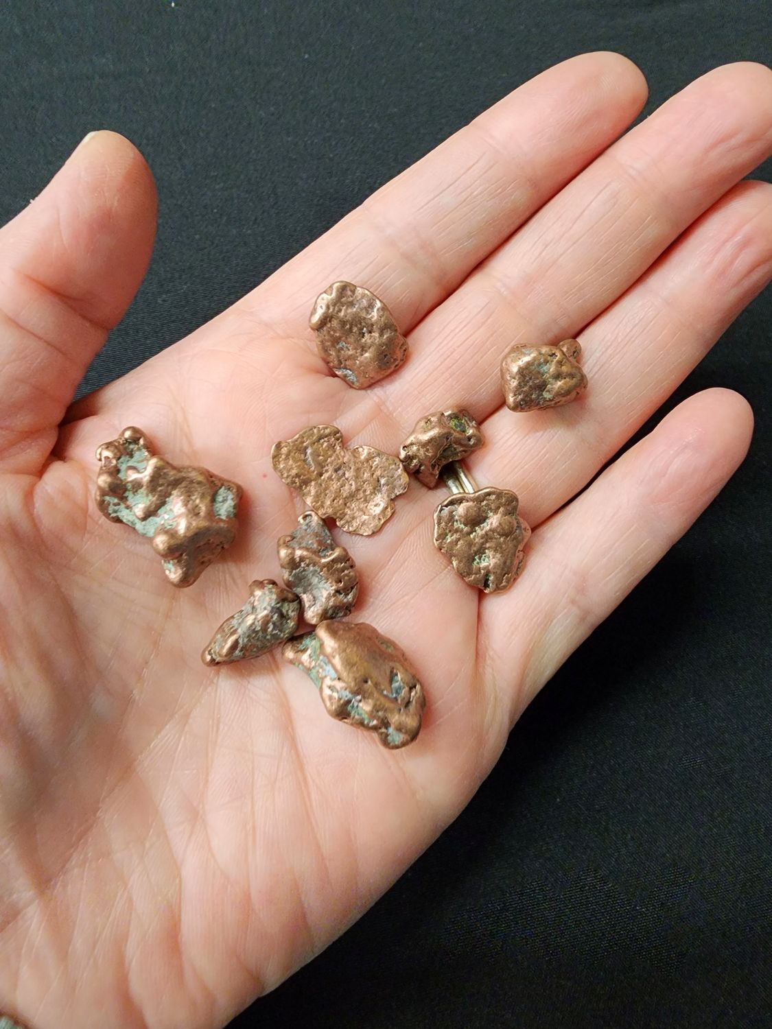 Natural Copper Nuggets
