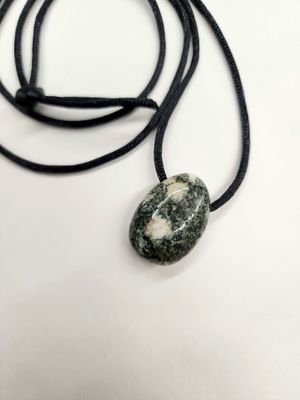 Preseli Bluestone - Stonehenge Stone - Drilled Pendants
