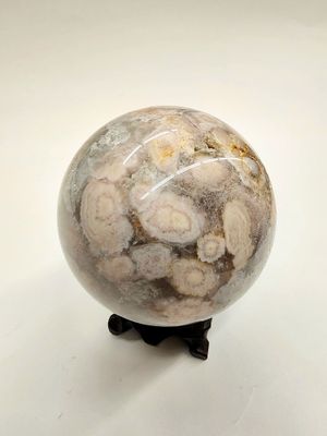 Flower Agate Sphere 2.5"