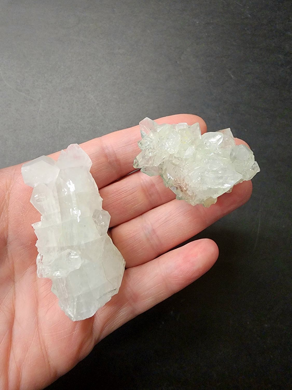Apophyllite Clusters A