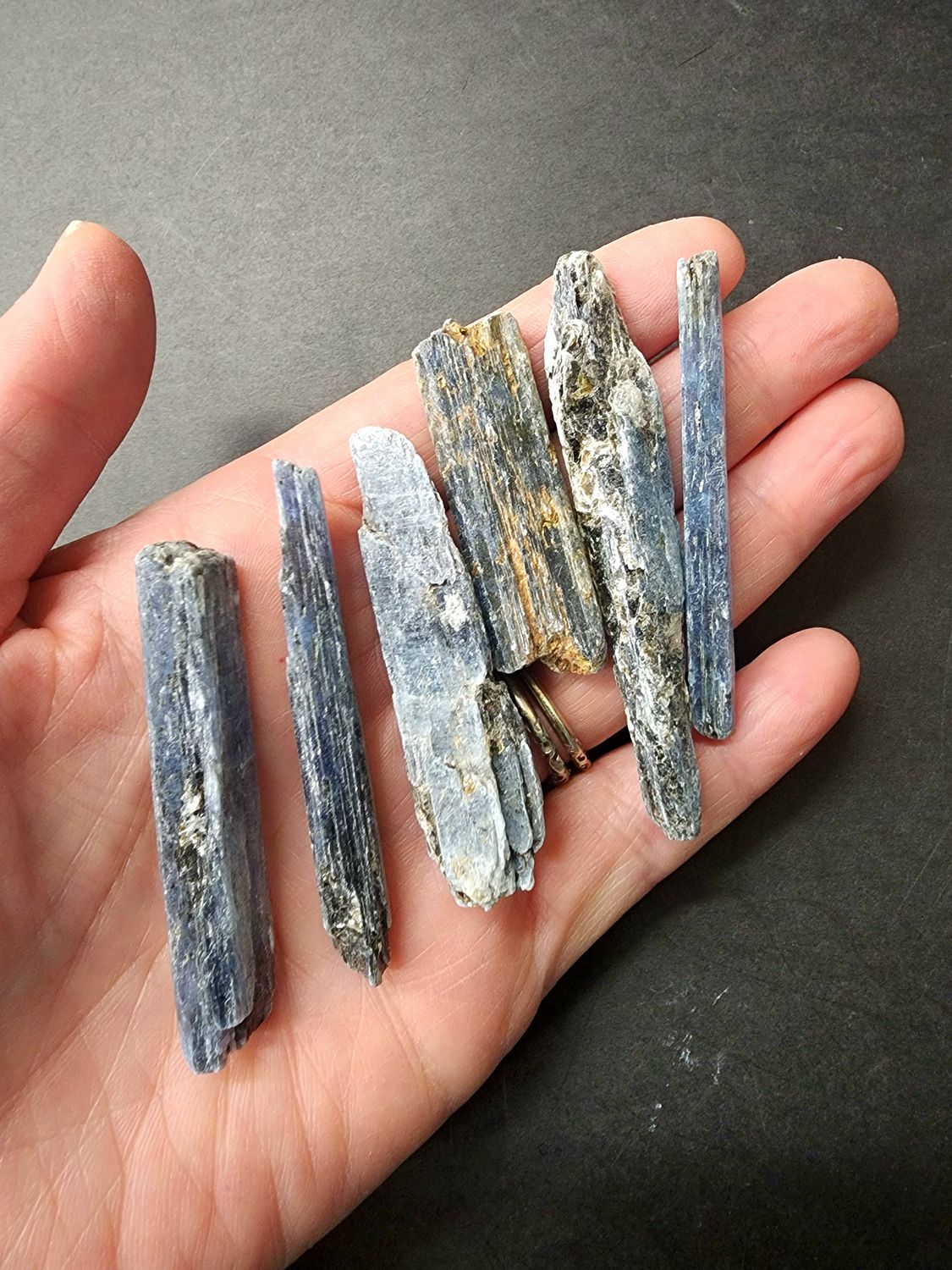 Indigo Kyanite Blades
