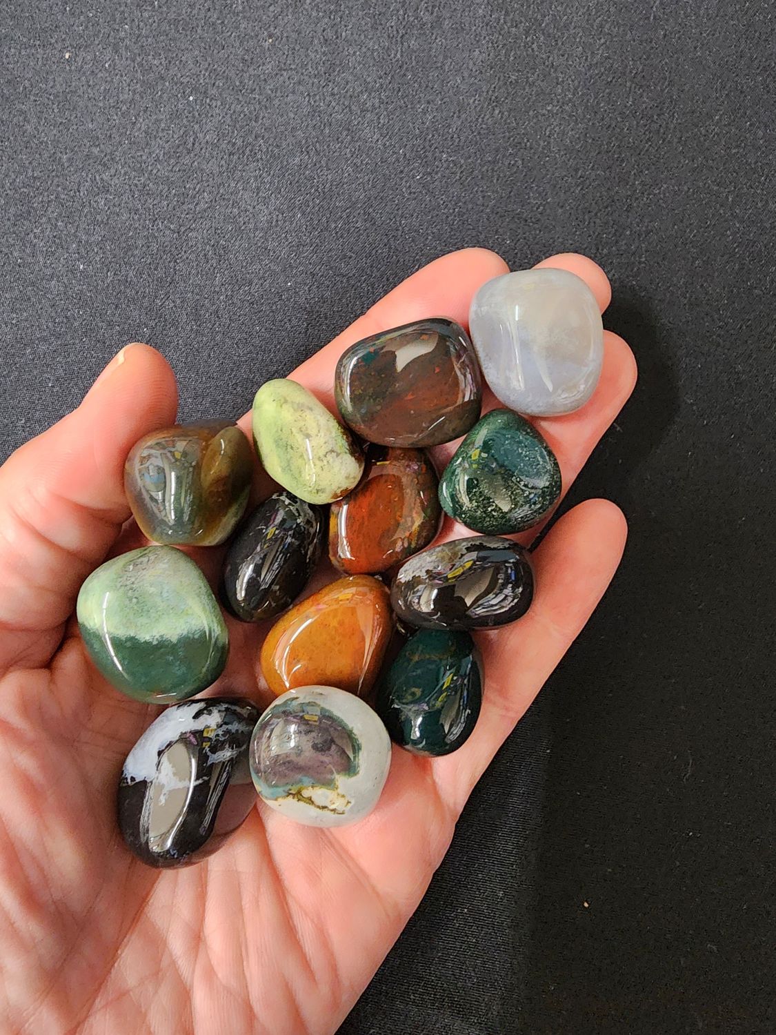 Mixed Jasper Tumbled