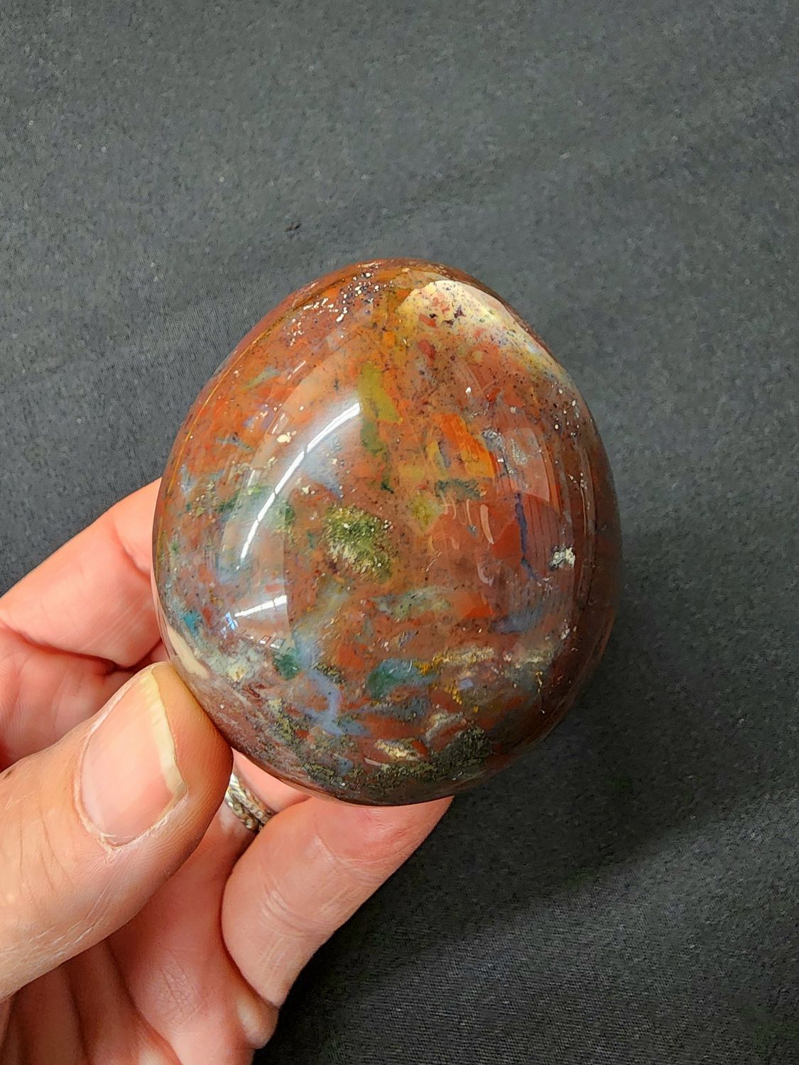 Ocean Jasper Egg 2.25"