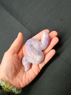 Lepidolite Snake