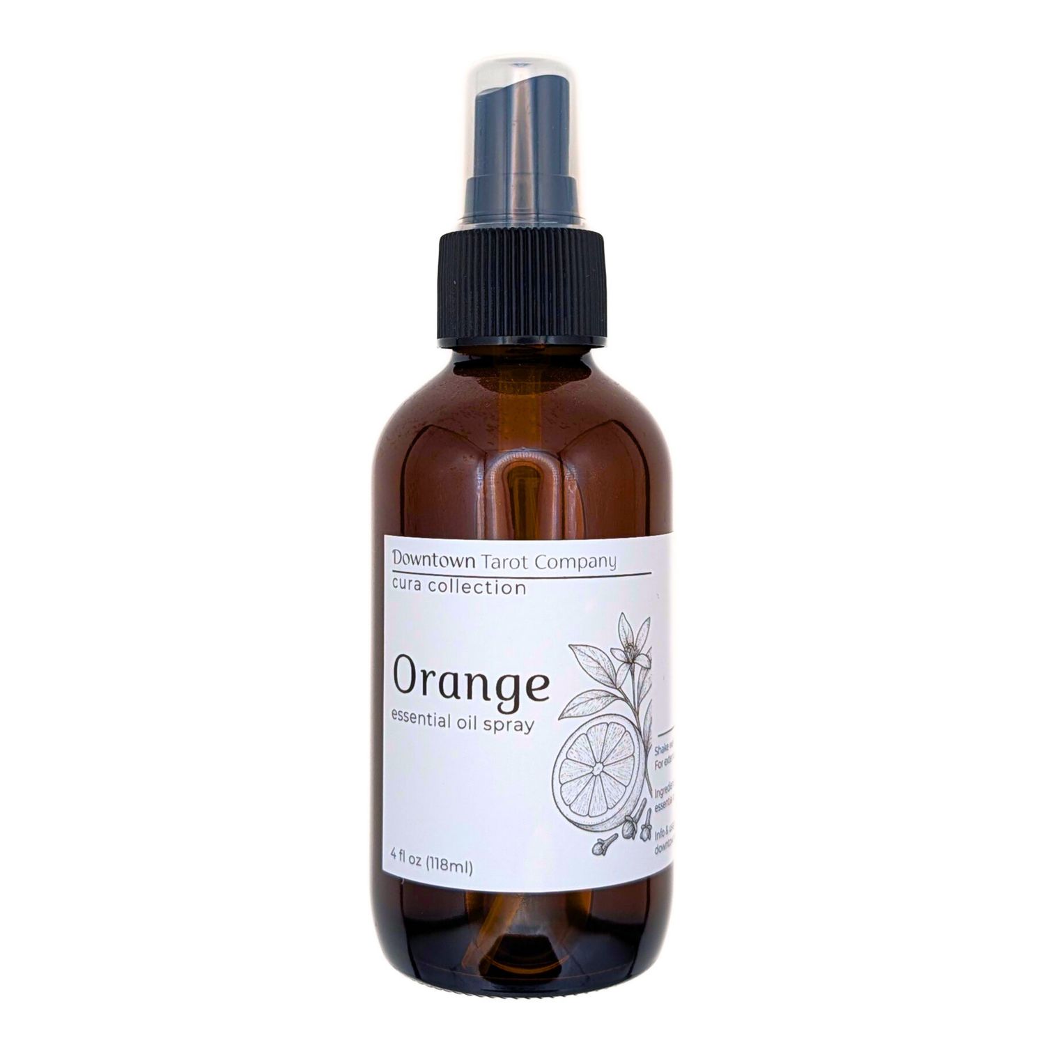 Essential Oil Spray Orange (118ml /4oz)