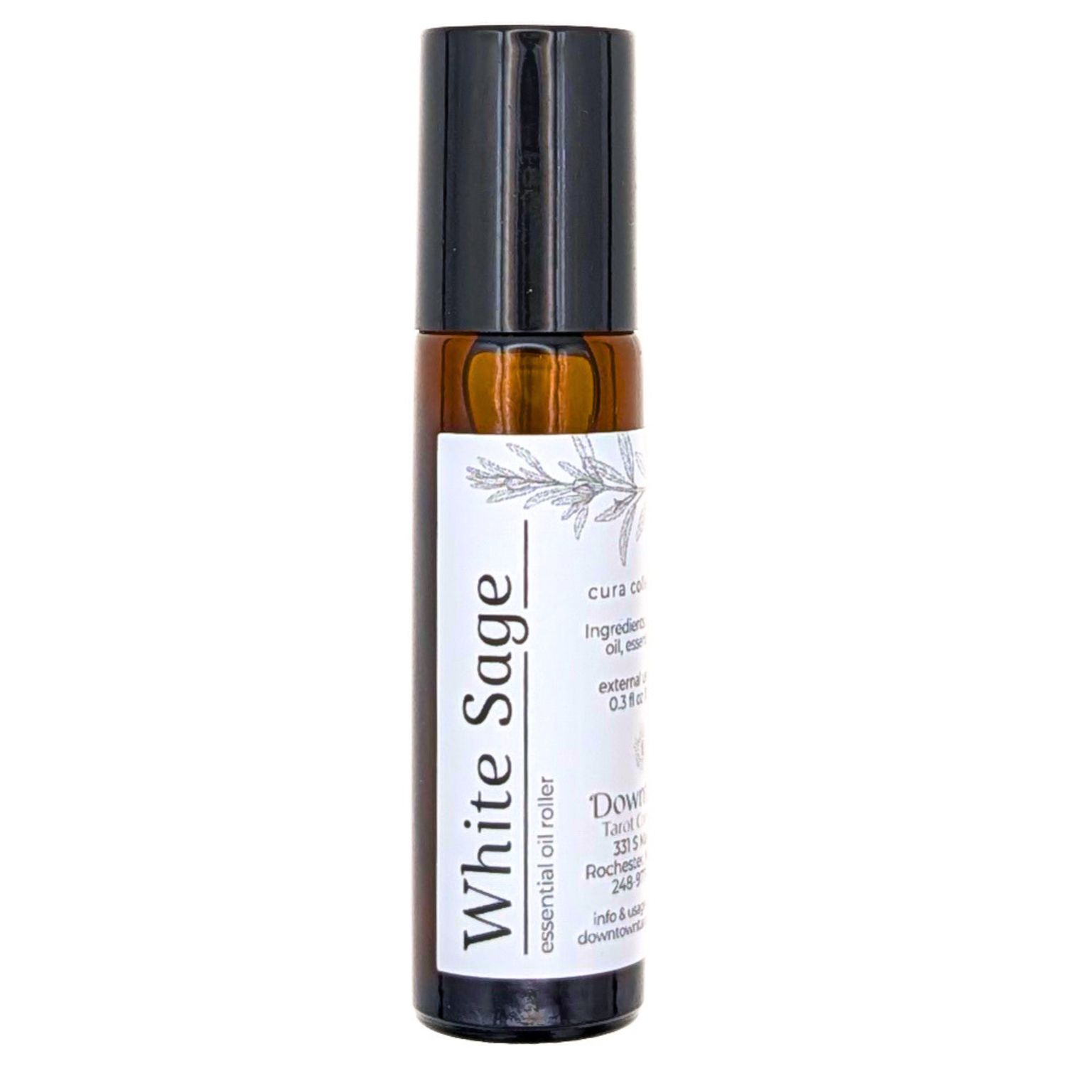 Essential Oil Roller - White Sage 10ml