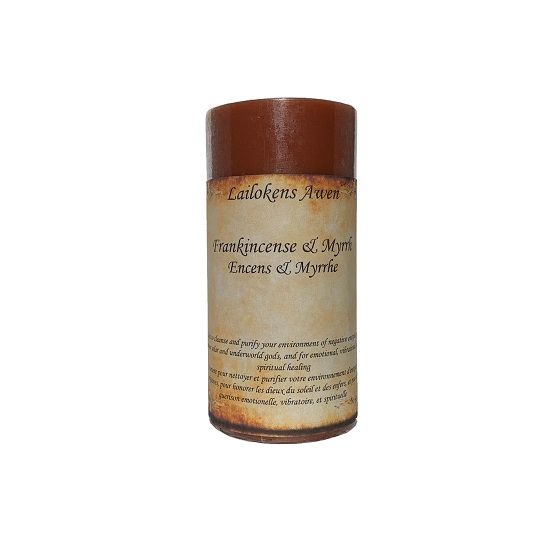Scented Spell Candle - Frankincense &amp; Myrrh