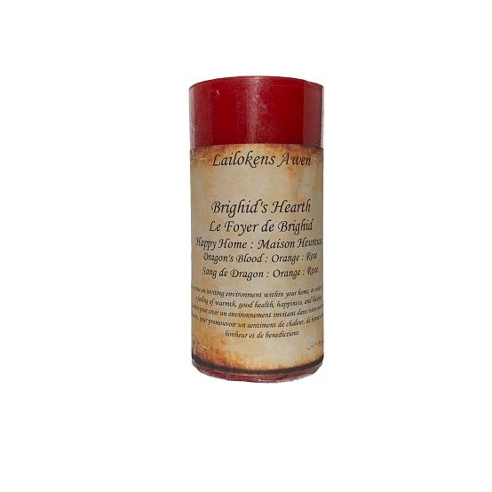 Scented Spell Candle - Brighid's Hearth