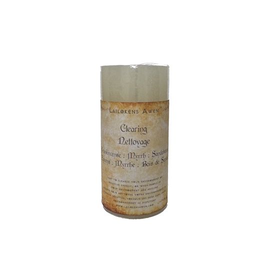 Scented Spell Candle - Clearing