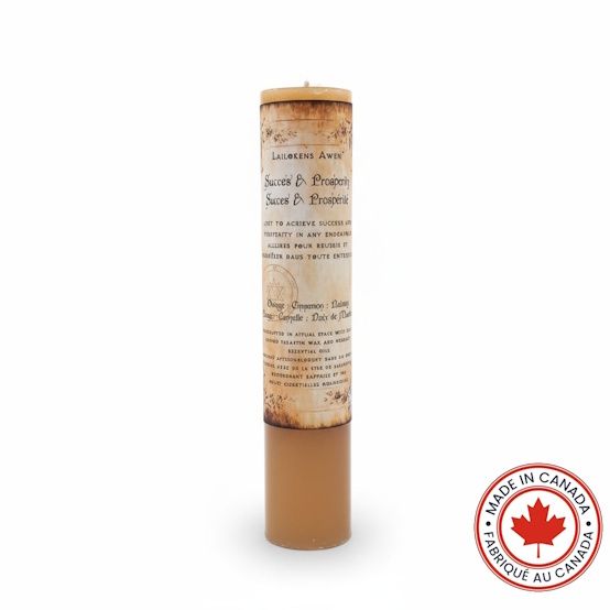 Scented Spell Candle - Success &amp; Prosperity