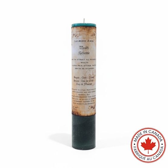 Scented Spell Candle - Wealth