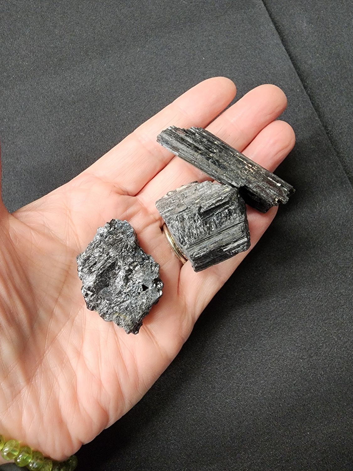 Black Tourmaline Raw Medium