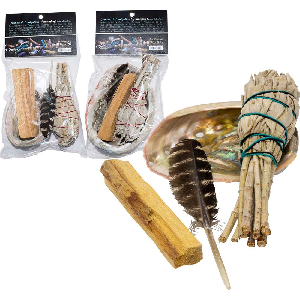 Smudge Kit for Beginners (3-4" Shell)
