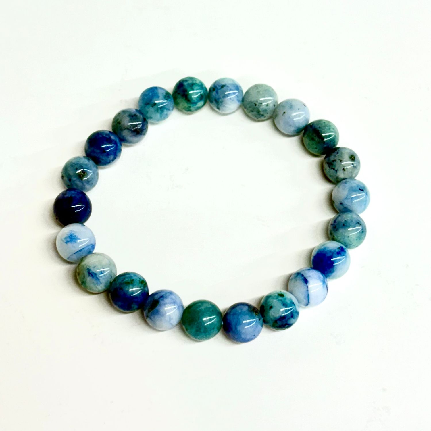 Blue Chrysocolla 8MM Bracelet