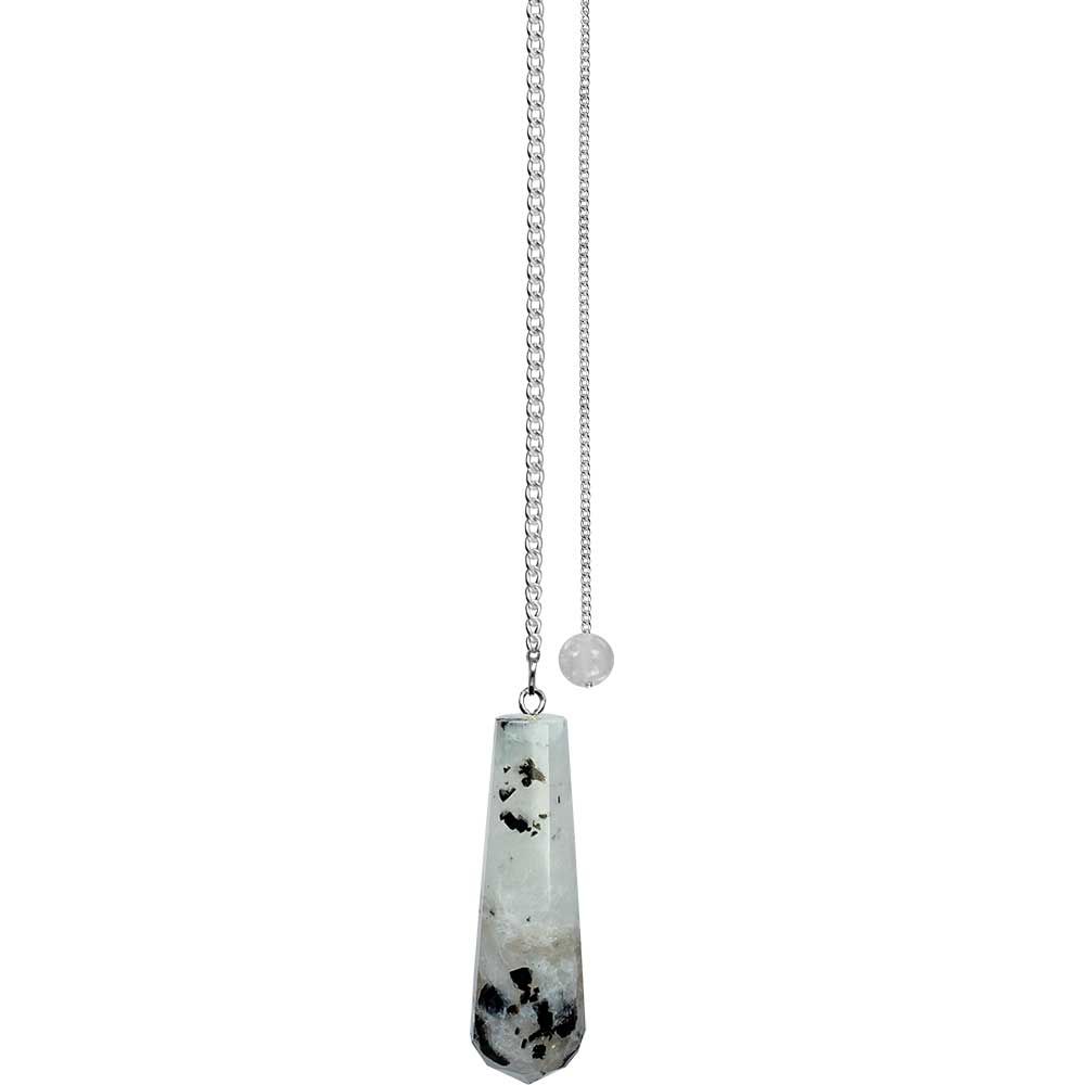 Rainbow Moonstone Pendulum Teardrop