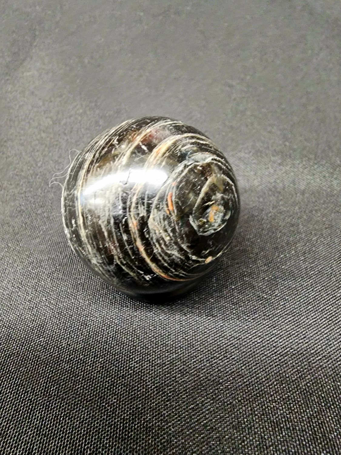 Black Tourmaline Sphere 1.25