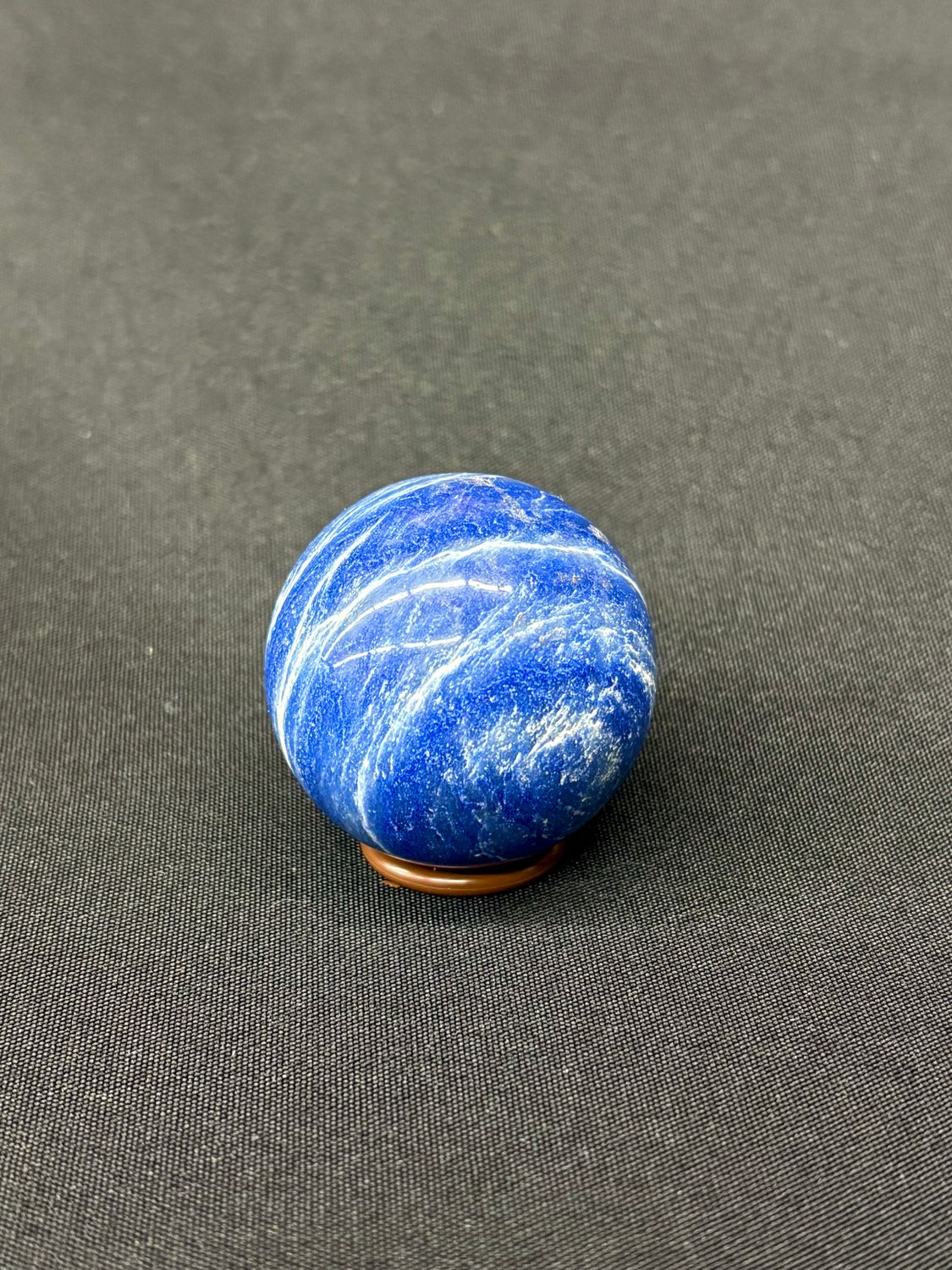 Blue Quartz Sphere 1.4"