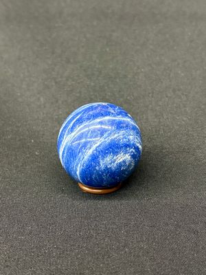 Blue Quartz Sphere 1.4"