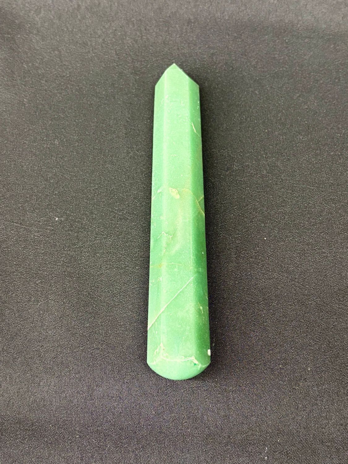 Green Aventurine Pointed Wand 6"