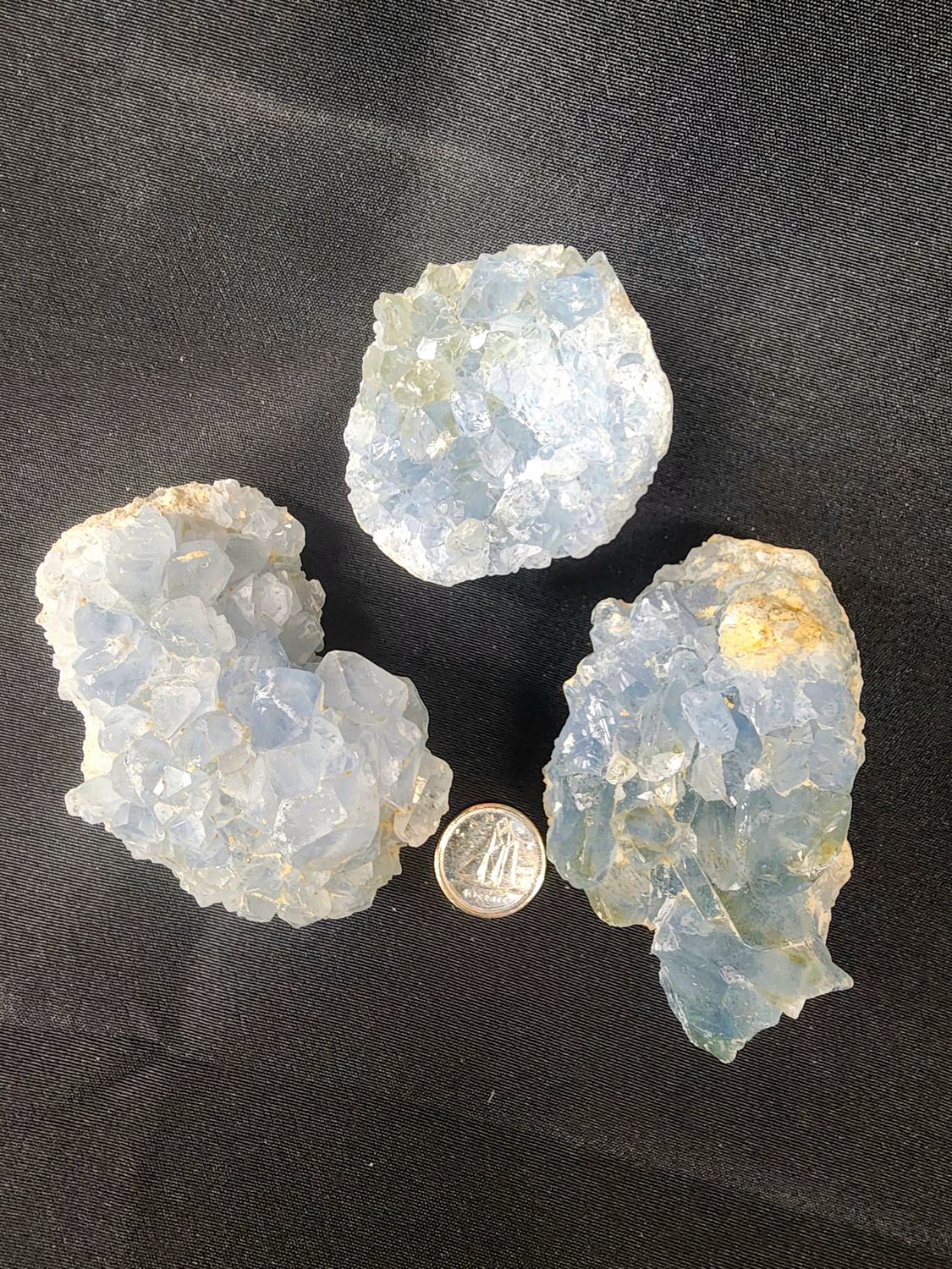 Celestite Clusters Medium