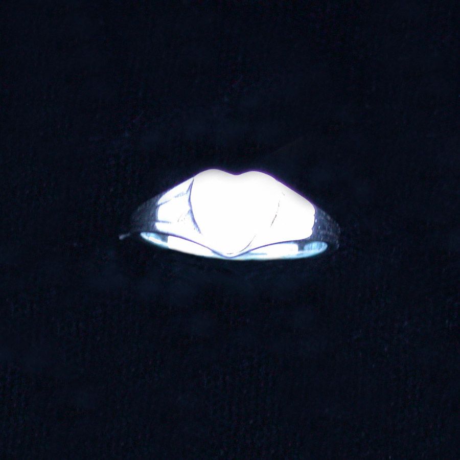 Heart Ring - Size 3 Sterling Silver