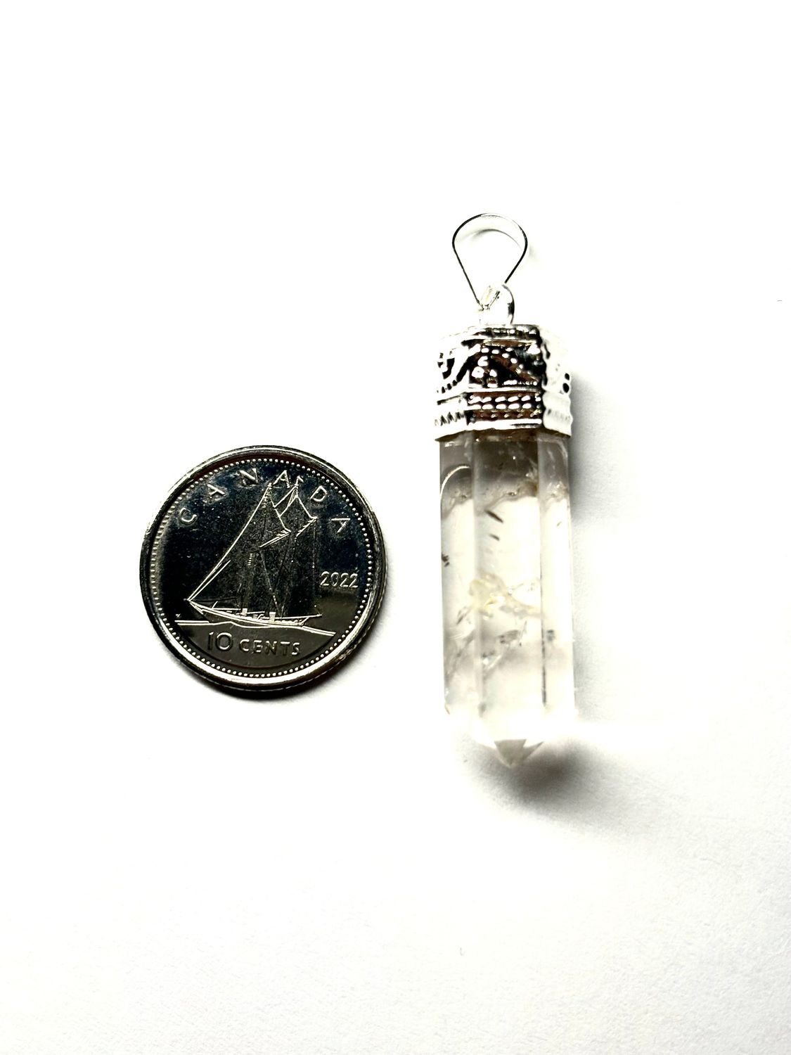 Clear Quartz Point Pendant