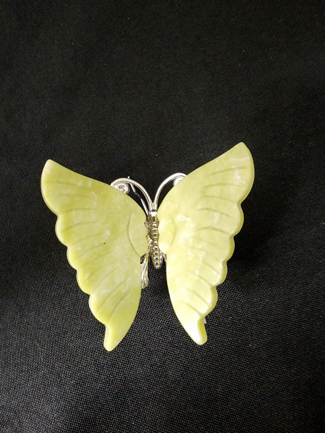 Crystal Butterfly - Serpentine