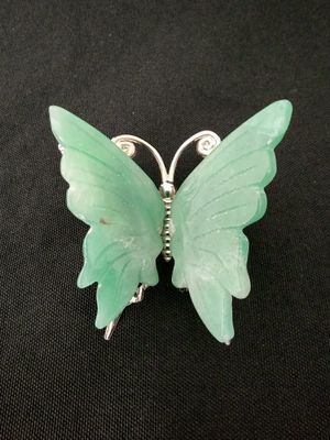 Crystal Butterfly - Green Aventurine