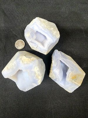 Blue Lace Agate Geode Small B